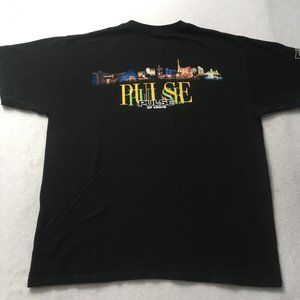 Vintage pulse night club T-Shirt Size Adult XL Las Vegas Black skyline graphic